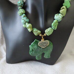 Jade necklace